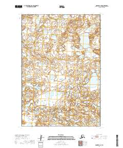 2019 Map of Naknek B-3 NE, 2019 Print