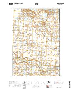 2019 Map of Naknek B-3 SE, 2019 Print