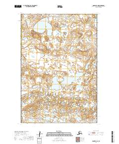 2019 Map of Naknek B-4 NE, 2019 Print
