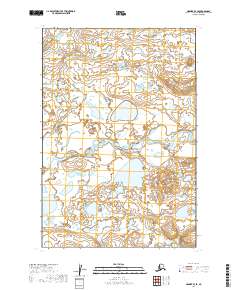 2019 Map of Naknek B-4 SE, 2019 Print