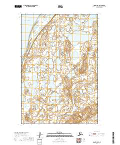 2019 Map of Naknek B-5 NE, 2019 Print