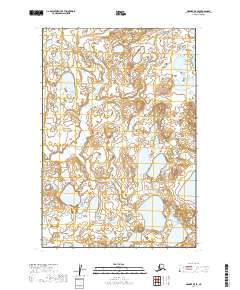 2019 Map of Naknek B-5 SE, 2019 Print