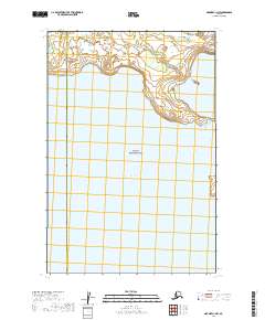 2019 Map of Naknek C-1 NW, 2019 Print