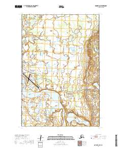 USGS Topographic Map – Naknek C-2 NW