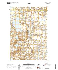 2019 Map of Naknek C-2 SW, 2019 Print