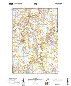 USGS Topographic Map – Naknek C-3 NE