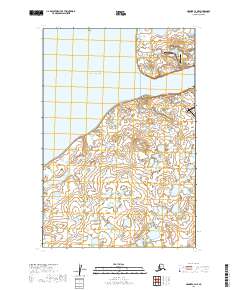 USGS Topographic Map – Naknek C-4 NE