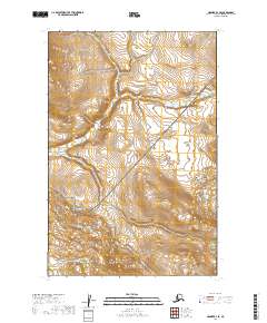 2019 Map of Naknek D-1 SE, 2019 Print