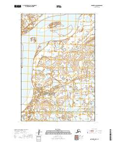 USGS Topographic Map – Naknek D-3 NW