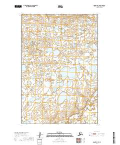 2019 Map of Naknek D-3 SE, 2019 Print