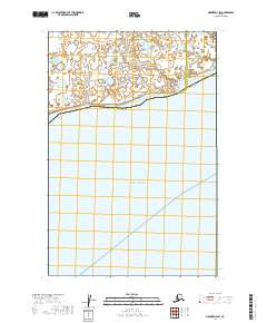 USGS Topographic Map – Naknek D-4 SW