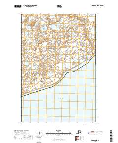 USGS Topographic Map – Naknek D-5 SE
