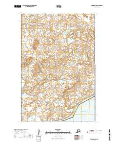 2019 Map of Naknek D-5 SW, 2019 Print