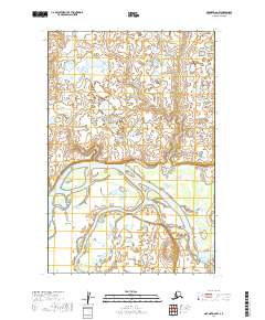 USGS Topographic Map – Naknek D-6 NW
