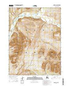 2015 Map of Noatak B-1 NE, 2015 Print