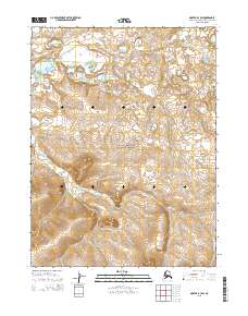 2015 Map of Noatak B-3 SW, 2015 Print