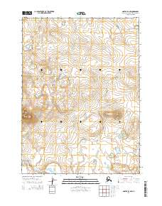 2014 Map of Noatak D-4 NW, 2014 Print