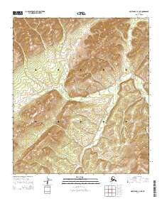 2014 Map of Norton Bay A-1 NE, 2014 Print