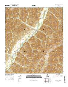 2015 Map of Norton Bay A-3 SW, 2015 Print