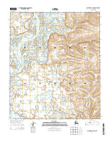 2014 Map of Norton Bay D-4 NW, 2014 Print
