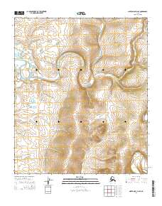 2014 Map of Norton Bay D-4 SE, 2014 Print
