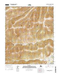 2014 Map of Norton Bay D-5 NW, 2014 Print