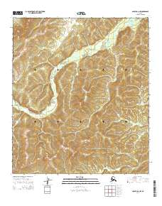 2014 Map of Nulato A-6 NW, 2014 Print