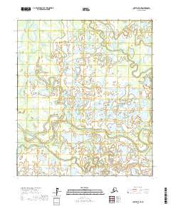 USGS Topographic Map – Nulato B-5 NE