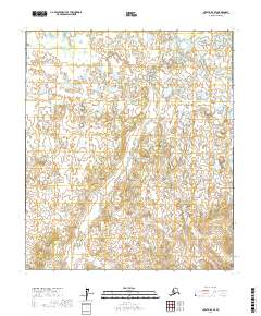 USGS Topographic Map – Nulato B-5 SE