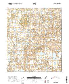 2017 Map of Nulato C-4 SE, 2017 Print