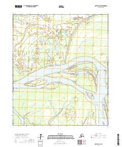 USGS Topographic Map – Nulato D-3 SE