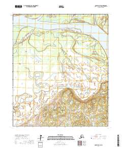 USGS Topographic Map – Nulato D-4 SE