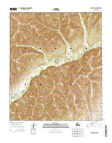 2015 Map of Nulato D-5 SW, 2015 Print