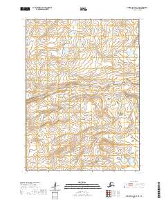 2020 Map of Nunivak Island A-3 NE, 2020 Print