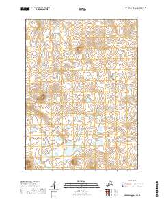 2020 Map of Nunivak Island A-3 NW, 2020 Print