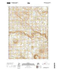 2020 Map of Nunivak Island A-3 SE, 2020 Print