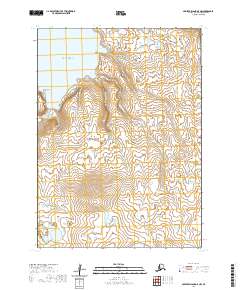 USGS Topographic Map – Nunivak Island A-5 NW
