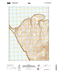 USGS Topographic Map – Nunivak Island A-7 NE