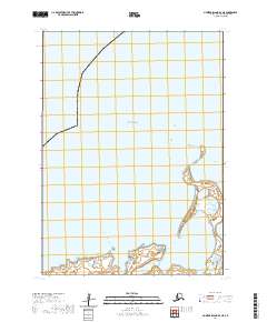 USGS Topographic Map – Nunivak Island B-4 NE