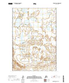 2019 Map of Nushagak Bay C-4 NE, 2019 Print