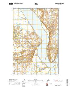 USGS Topographic Map – Nushagak Bay D-1 NE