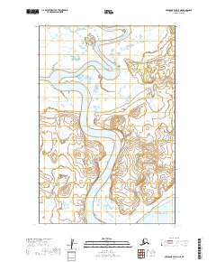 USGS Topographic Map – Nushagak Bay D-3 NE