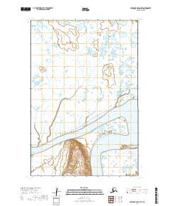 USGS Topographic Map – Nushagak Bay D-3 SW