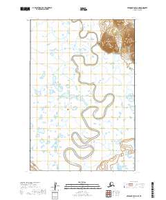 USGS Topographic Map – Nushagak Bay D-4 NE