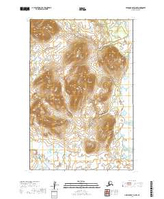 2019 Map of Nushagak Bay D-4 NW, 2019 Print