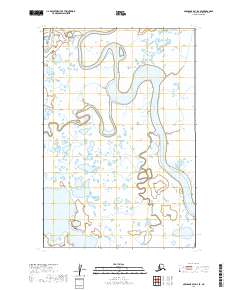 USGS Topographic Map – Nushagak Bay D-4 SE