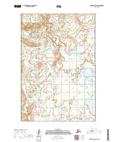 USGS Topographic Map – Nushagak Bay D-4 SW