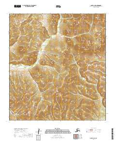 USGS Topographic Map – Ophir A-1 SE