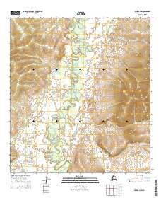 2015 Map of Ophir A-3 NW, 2015 Print