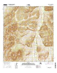 2016 Map of Ophir A-3 SE, 2016 Print